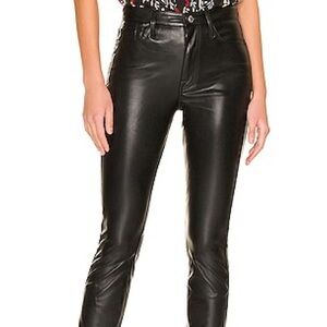 7 For All Mankind faux leather pants